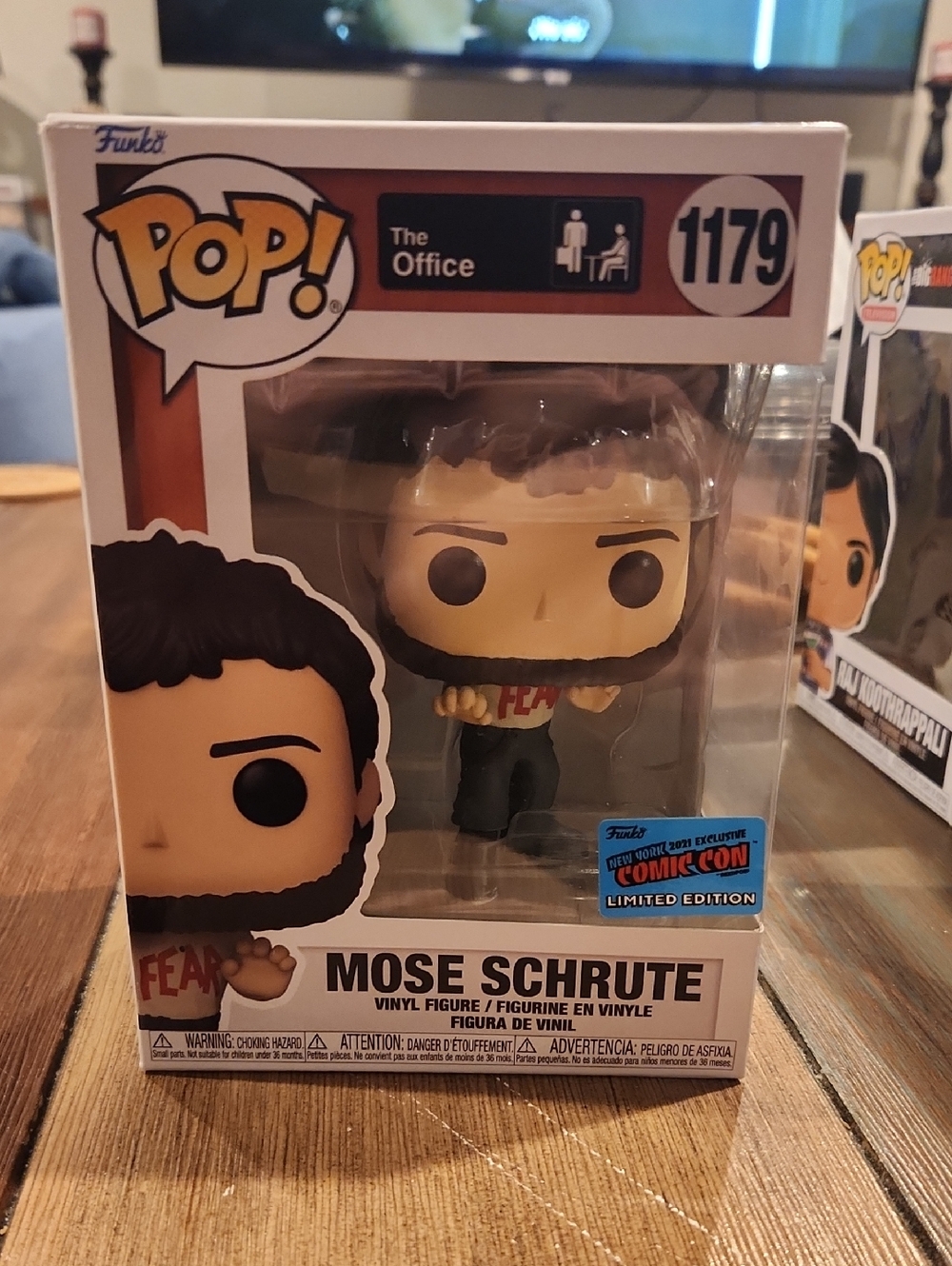 Funko Mose Schrute Vinyl Figure - Brown, Black, White